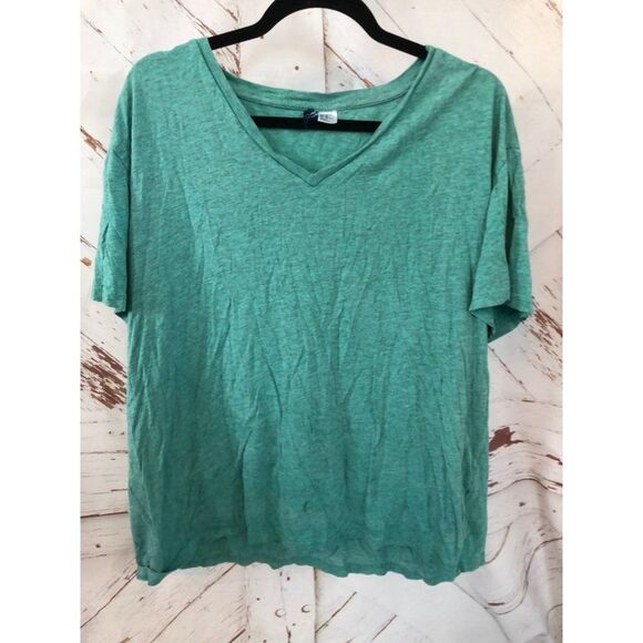 H&M womens turquoise xl shirt - Picture 1 of 3